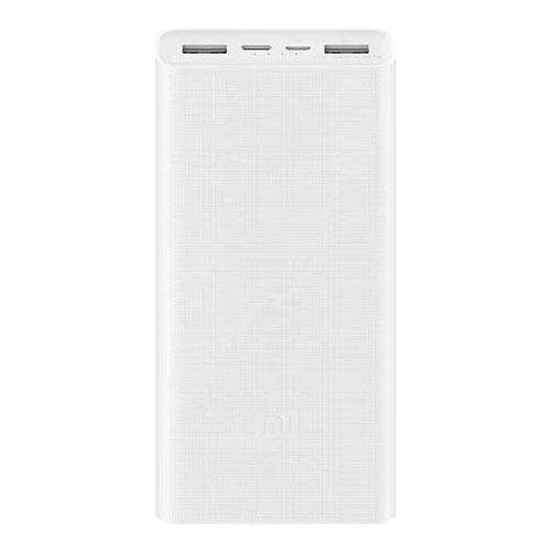 Портативный аккумулятор Xiaomi 20000mAh Mi 3 (USB - Type C) White