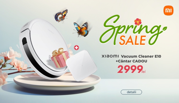 Spring sales - Xiaomi Robot Vacuum Cleaner E10