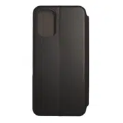 Flip case Smooth/plain leather for Xiaomi Black