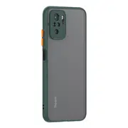 Shockproof armored matte case for Xiaomi Green